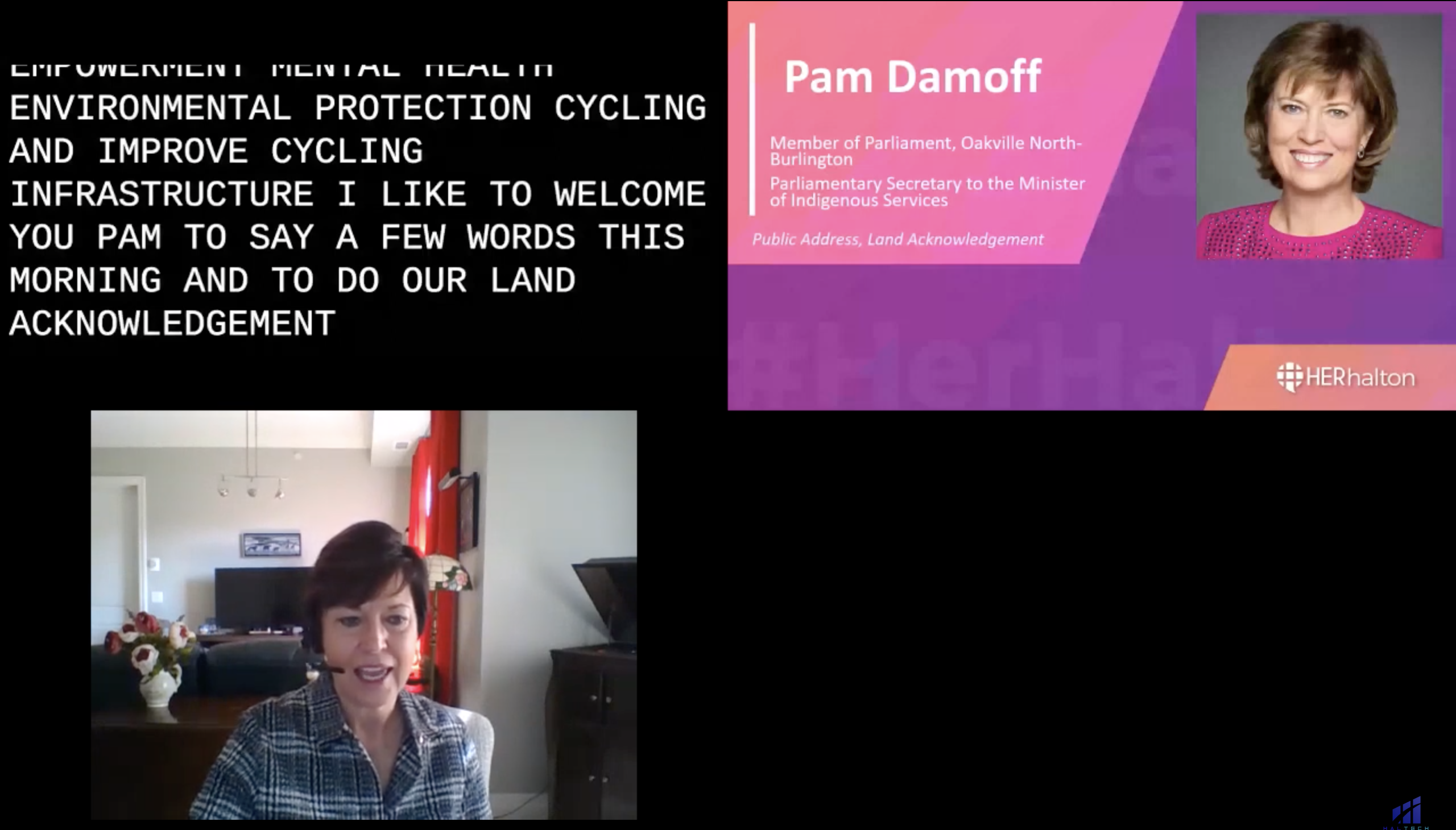 Pam Damoff - Land Acknowledgements